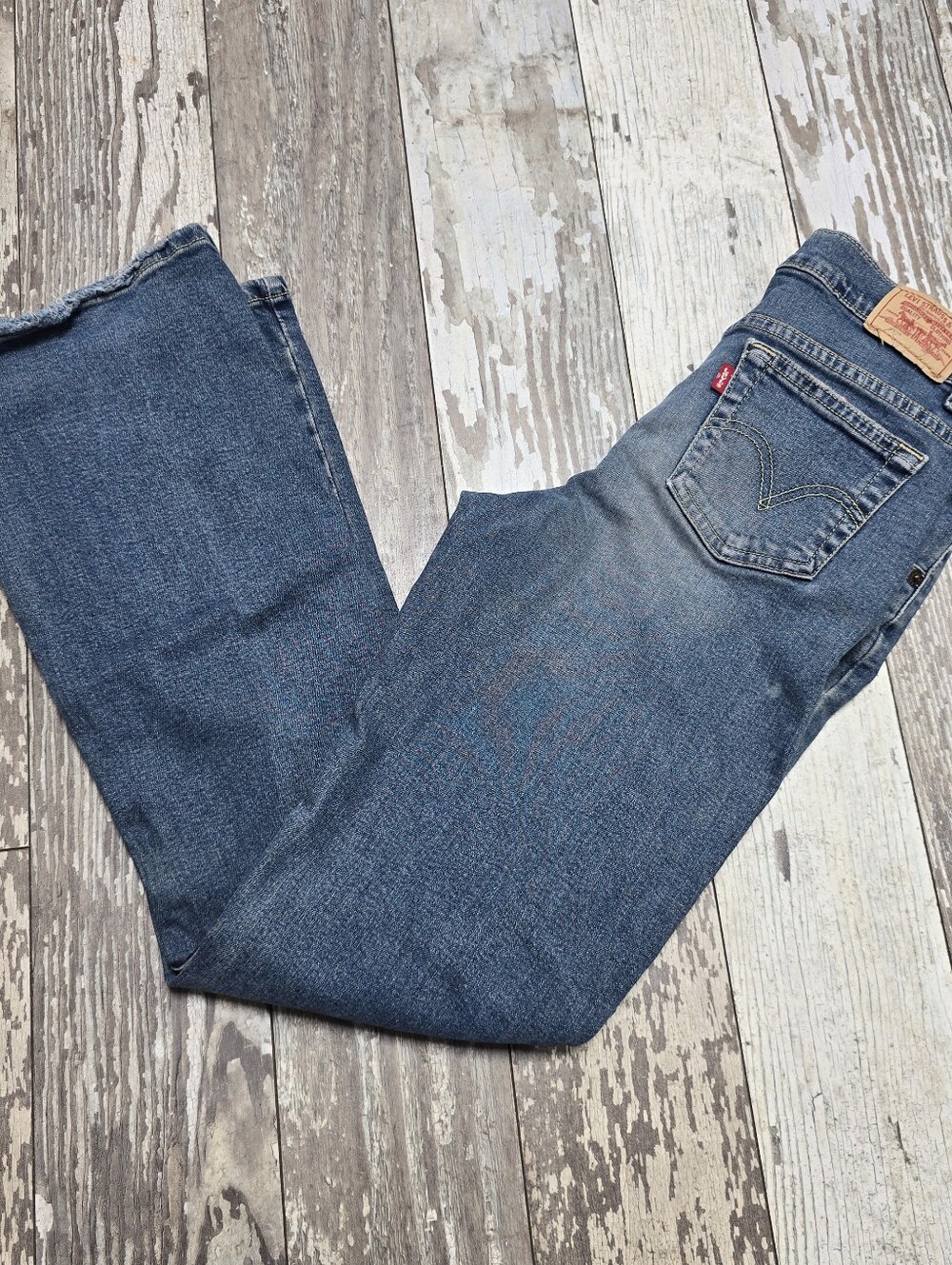 Levi's 517 Women's Bootcut Flared Leg Denim Jeans Size 16R Streetwear Y2K